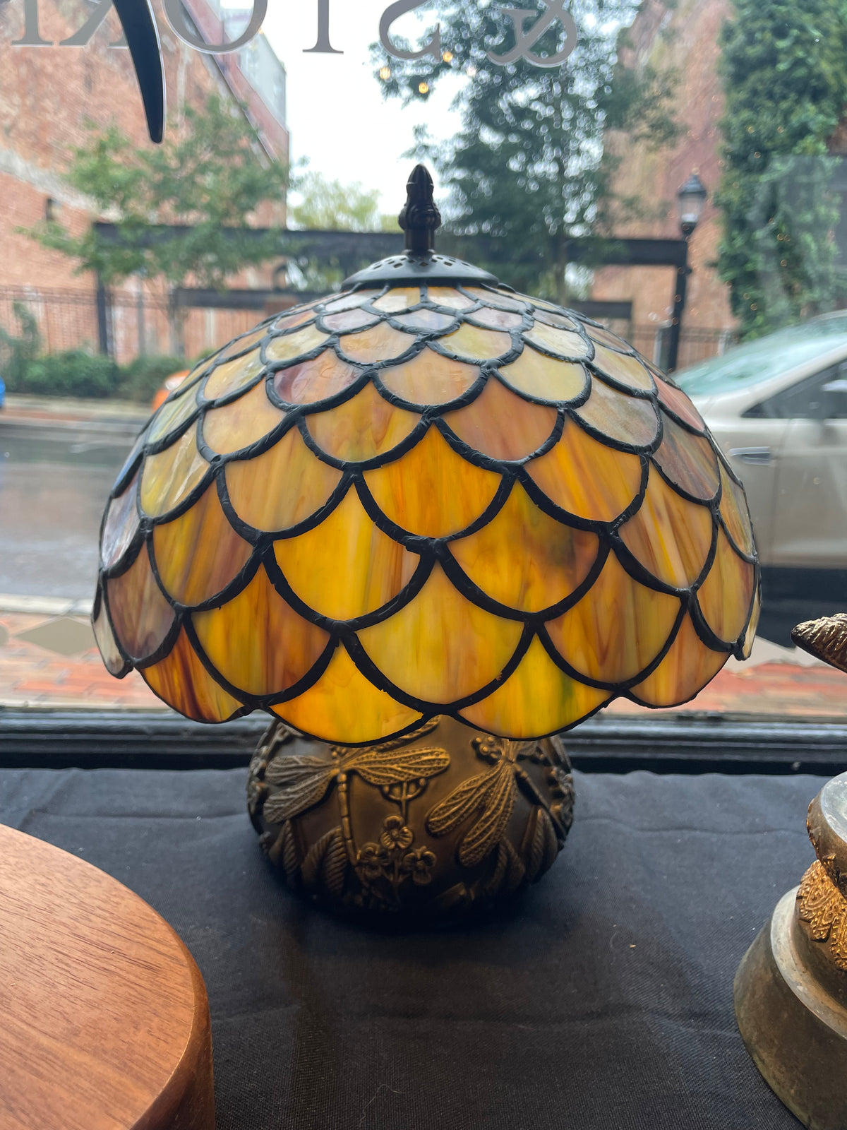 Tiffany Style Dragonfly Lamp