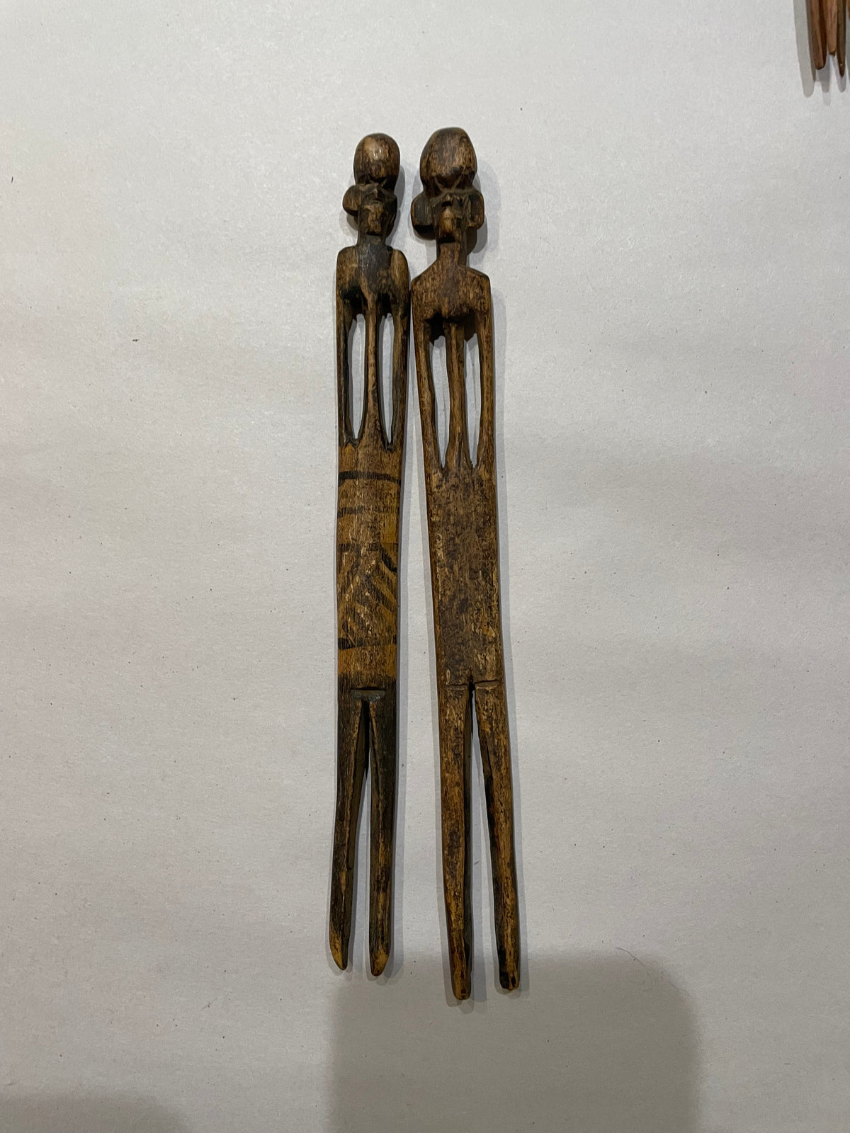 Pair Of Small Fijian Cannibal Forks