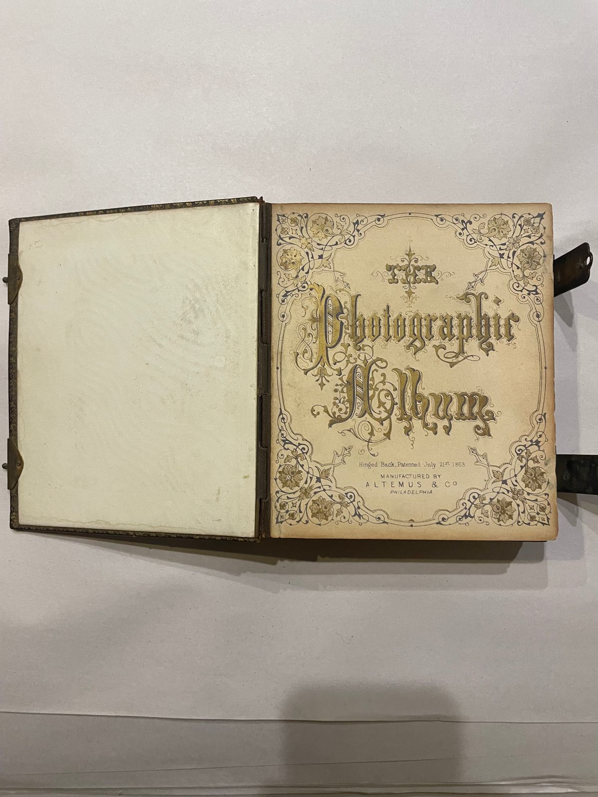 Photographic Album With Tin Types