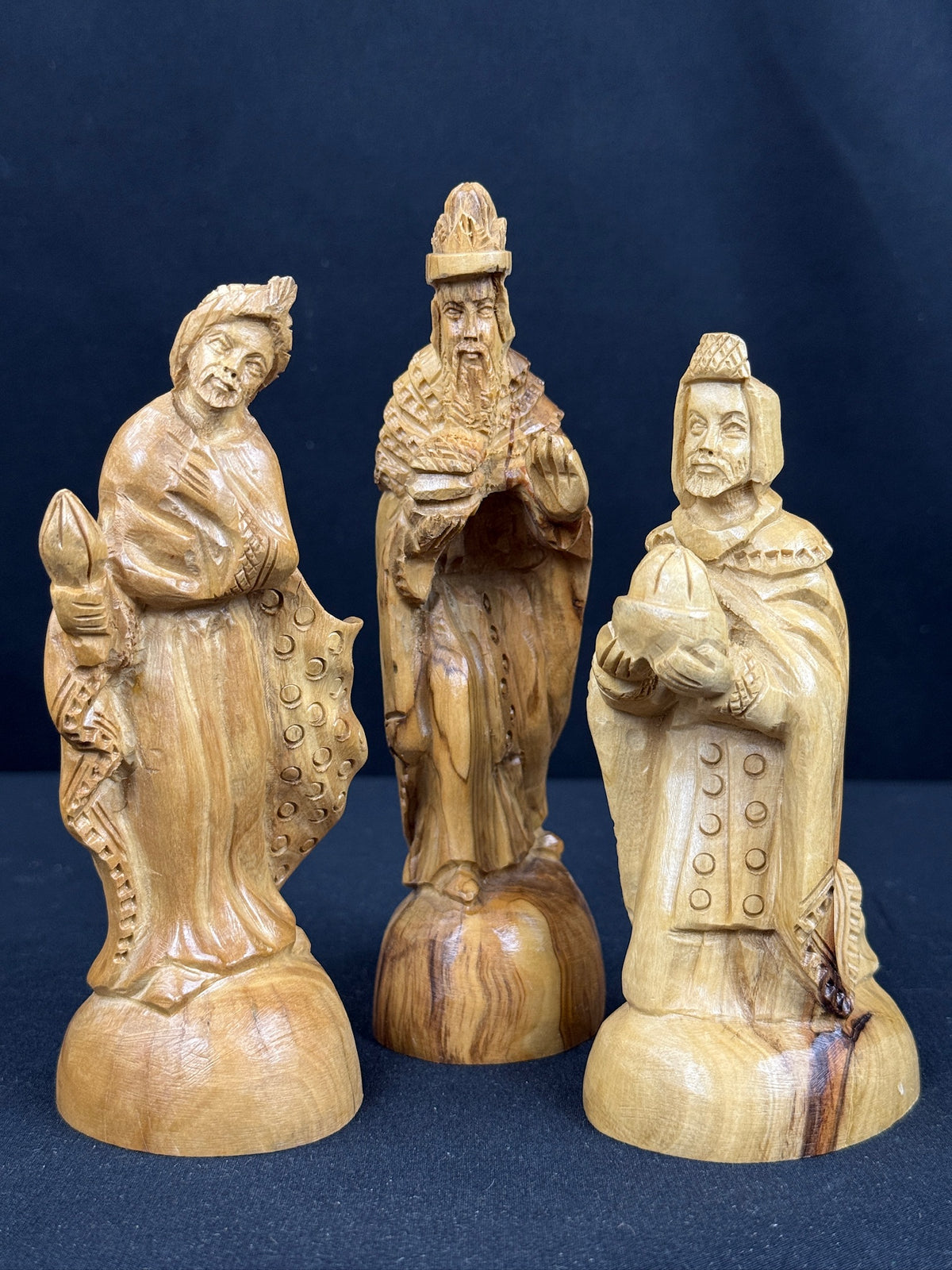 Hand Carved Olive Wood Nativity Set