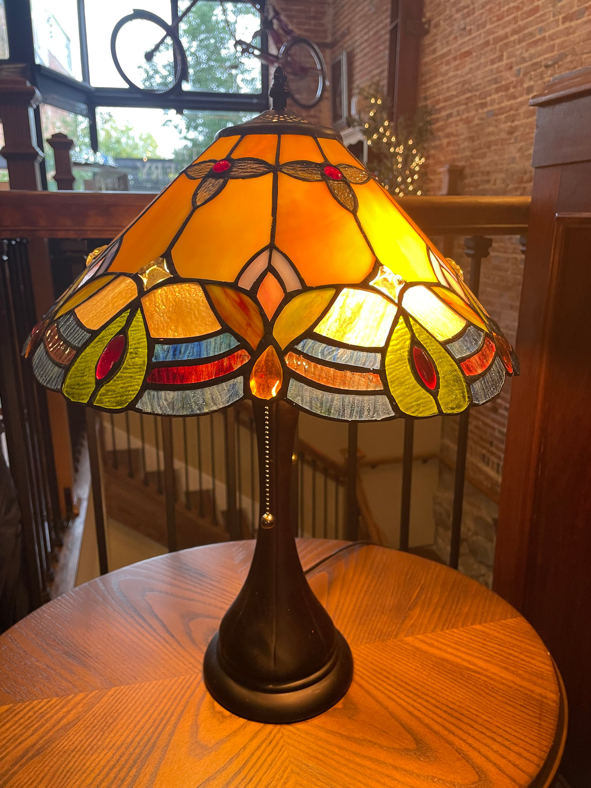 Tiffany Style Lamp 22"