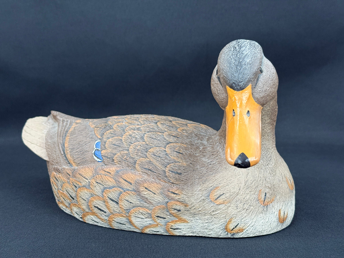S. Albertson Vintage Mallard Hen Duck Decoy