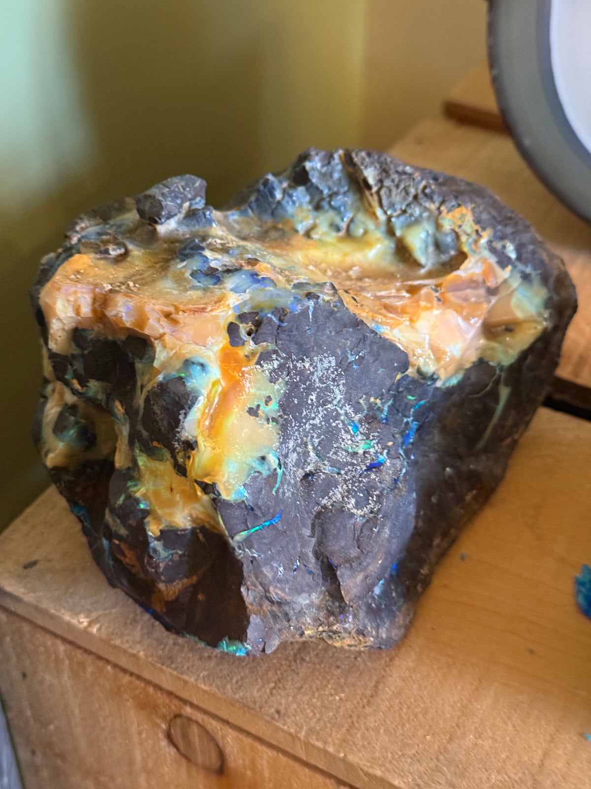 Rough Precious Opal Bearing Ironstone