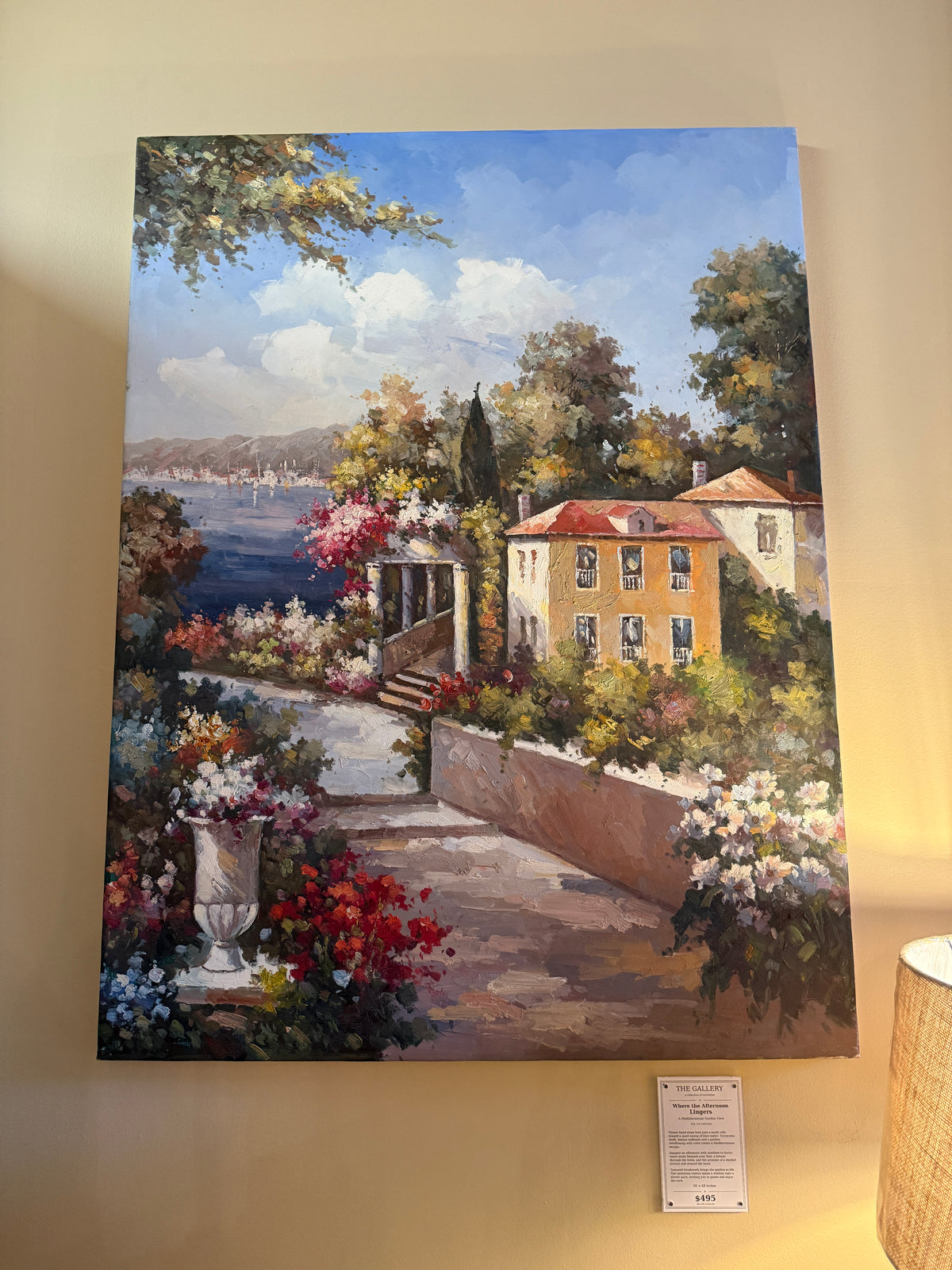 "Where the Afternoon Lingers" Painting