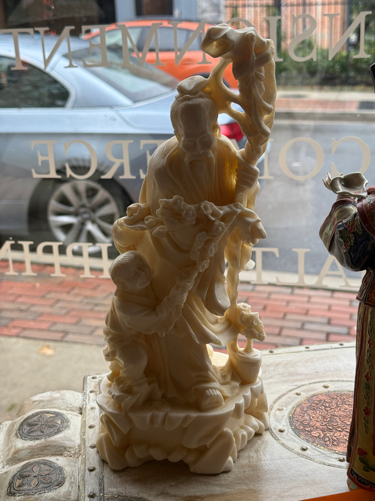 Chinese Longevity God Statue