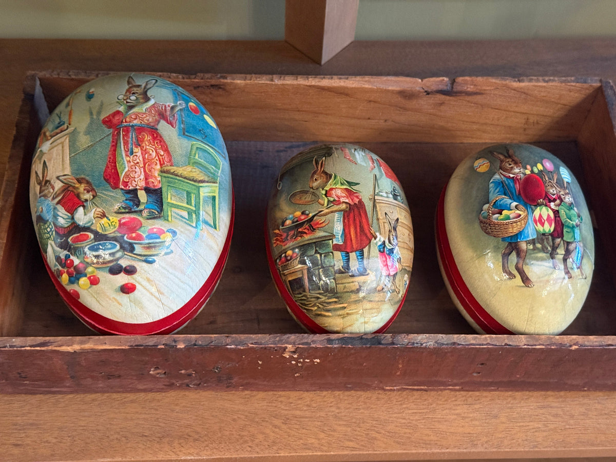 Vintage Paper Mache Eggs