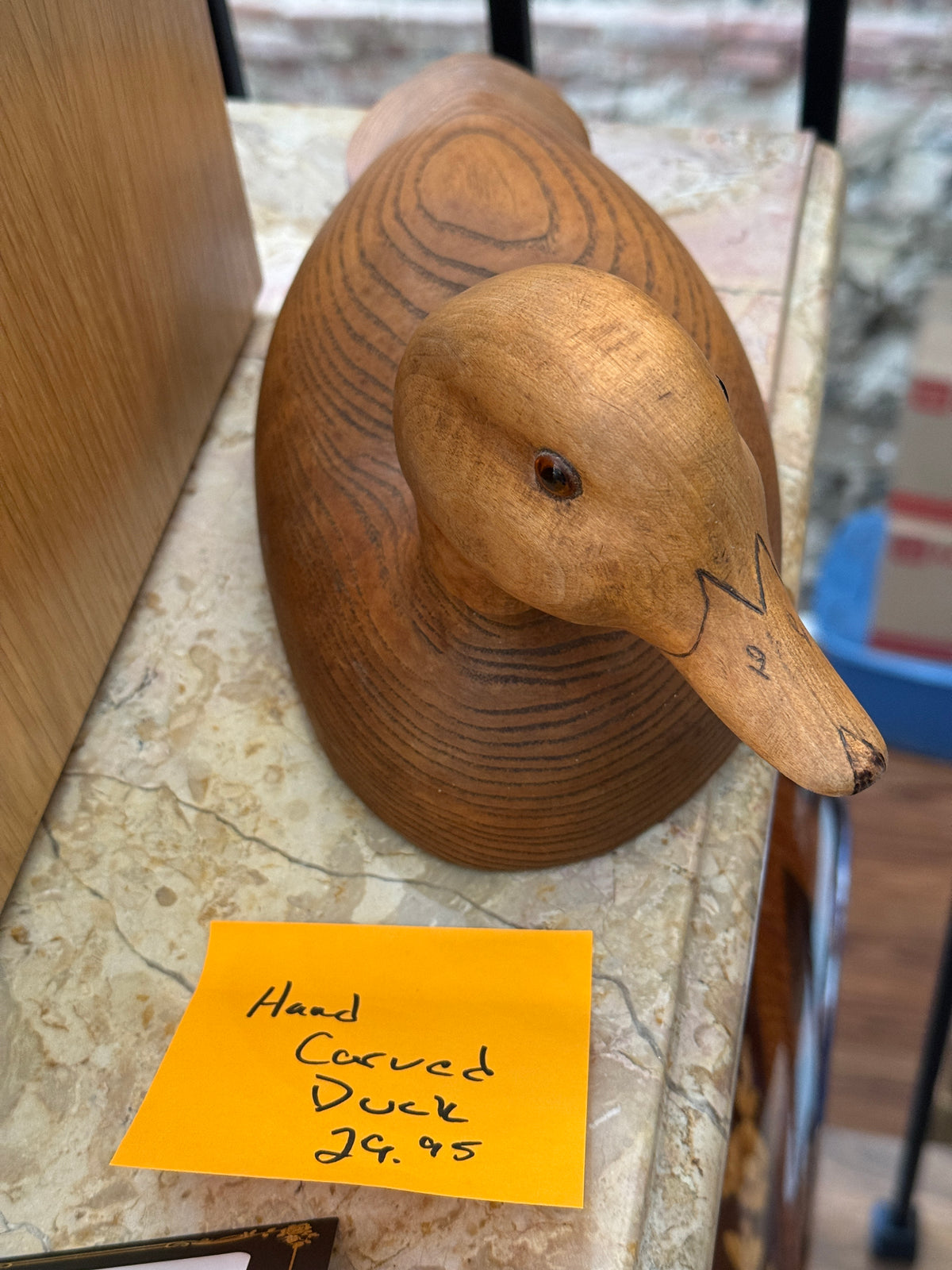 Hand-Carved Duck