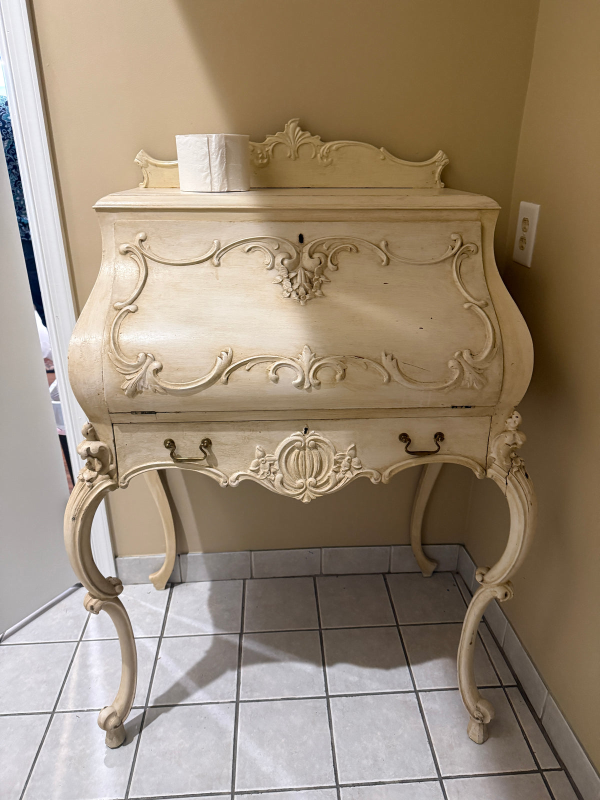 Vintage Roll-Top Desk